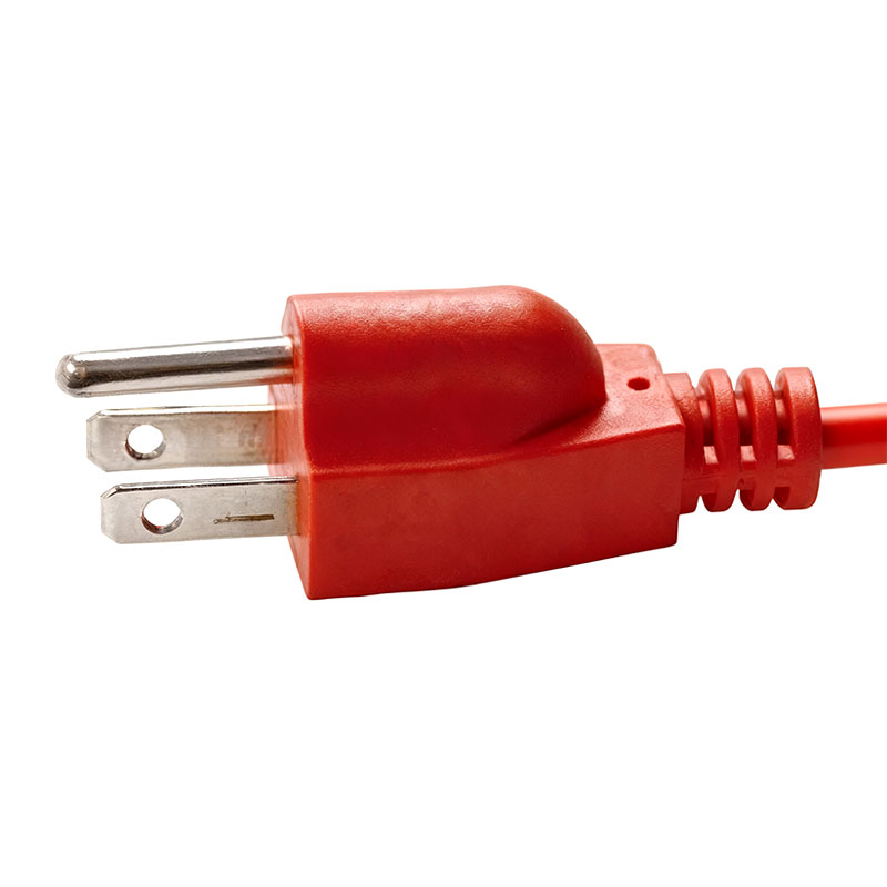 Cavo di alimentazione rotondo a 2 pin con spina piatta standard americano a 2 pin