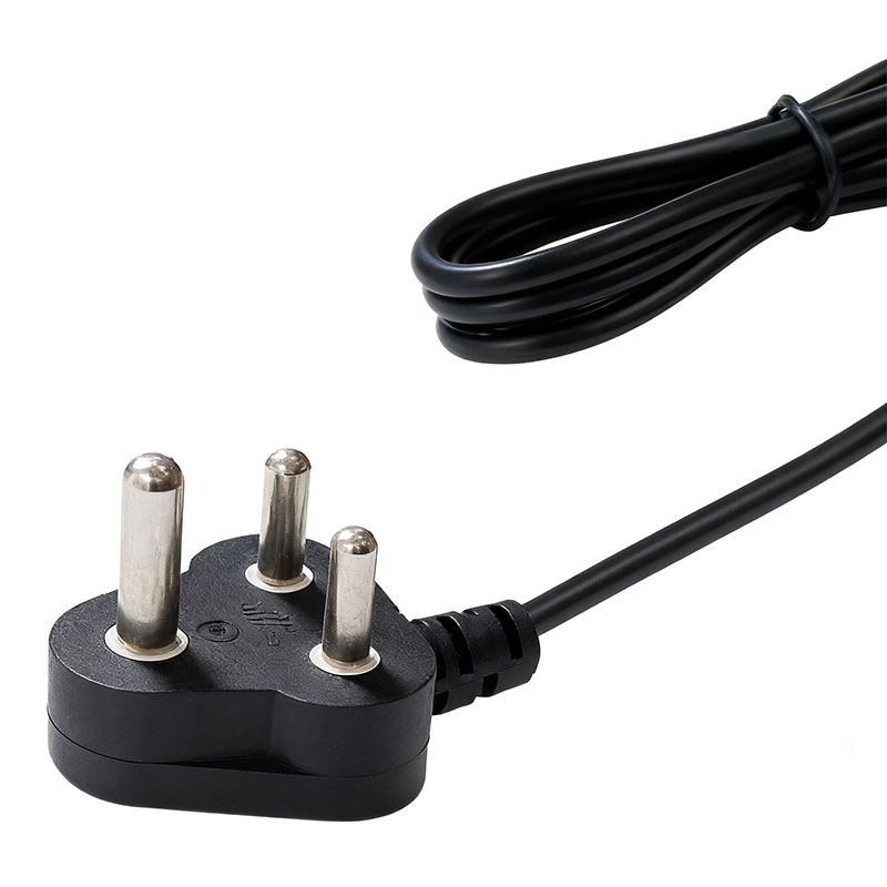 Cavi di alimentazione elettrica con spina a 3 pin standard 16A 250V del Sud Africa