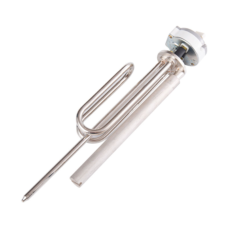 FP-559 Elemento riscaldante per acqua in tubo di rame placcato nichel con termostato regolabile